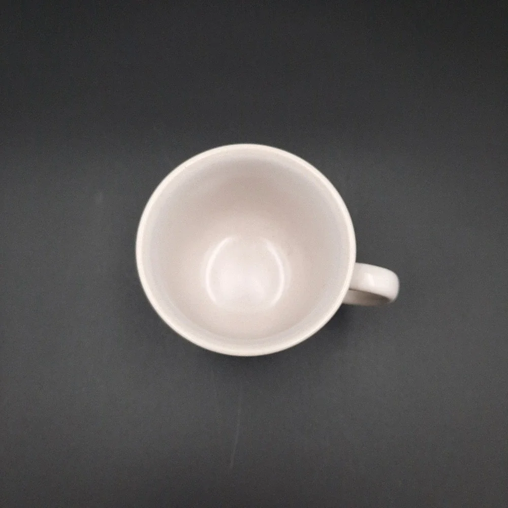 Vintage Harvest Collection Stoneware Teacup – Green‎ Rim, Japan